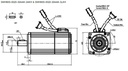 Servomoteur brushless AC Kinco 60mm - 200W - Série 2