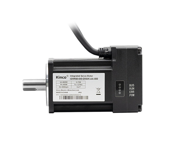 Servomoteur brushless 48V DC Kinco sans frein - driver intégré Modbus et CANopen