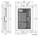 Driver pas à pas numérique 50V 4.5A Kinco