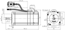 Servomoteur Hybride 8.5 Nm - Nema 34 - avec Frein