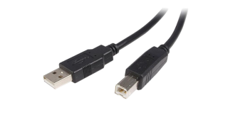 USB A to B cable - 1.8m - Shielded
