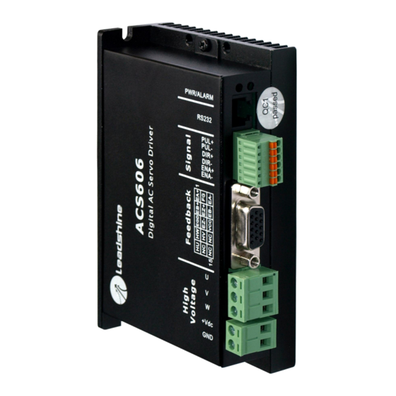Servo driver brushless DC Leadshine 60V/6A ACS606