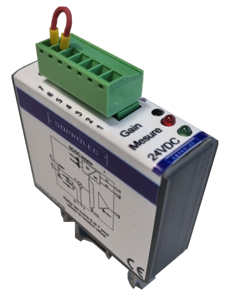 Unipolar DC/DC isolation amplifier for Plasma cutting