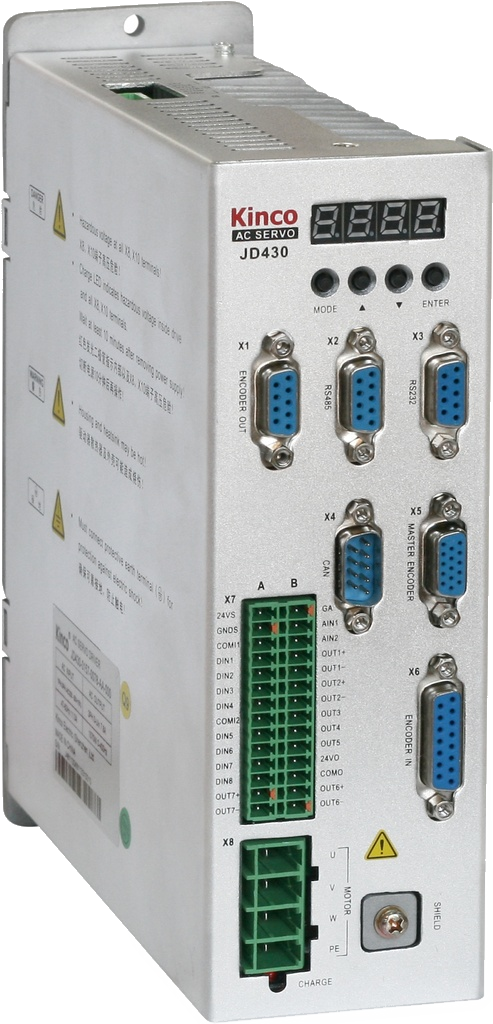 Variateur brushless Kinco 220V AC 10A RMS - CAN + Modbus