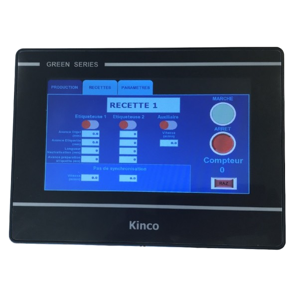 GL070E 7" Kinco HMI - Ethernet