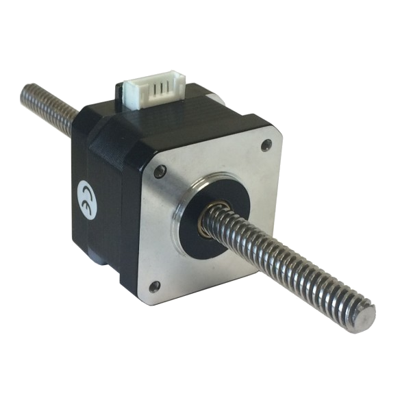 External Linear Stepper Motor
 - Nema 17, 8mm pitch, non captive screw 
150 mm length