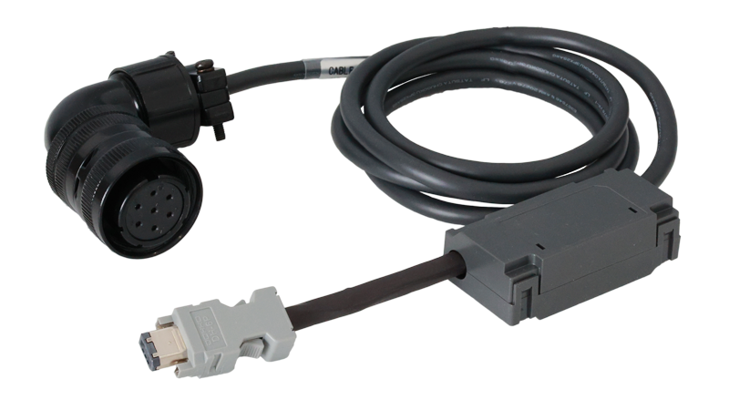 CABLE-7BMAxM0-HZ Brushless AC absolute encoder cable with battery