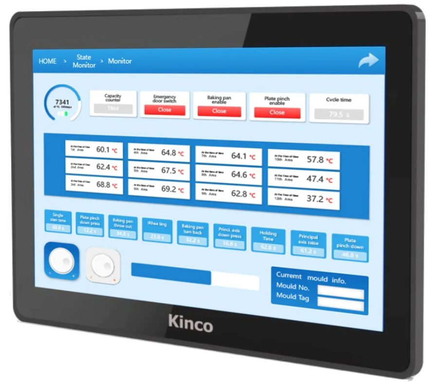 10.1" Kinco HMI Ethernet - for extreme temperatures