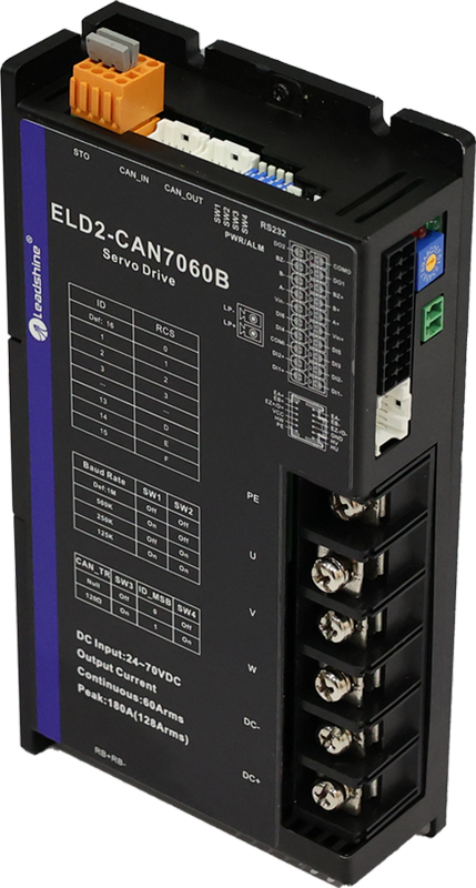ELD2-CAN7060B brushless DC drive 24-70V 60A