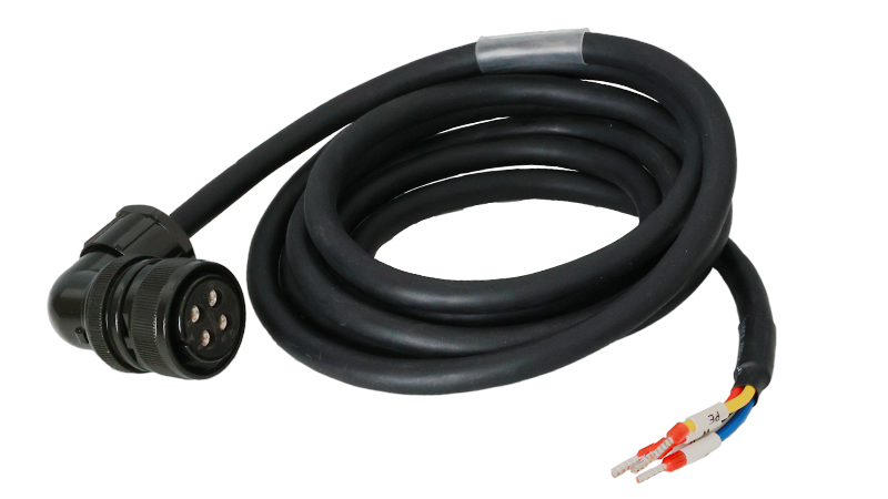 RZA Power cable for 180mm Leadshine ELM2 series motor