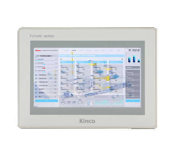 7" Kinco HMI - Ethernet - F2 series - Metal shell
