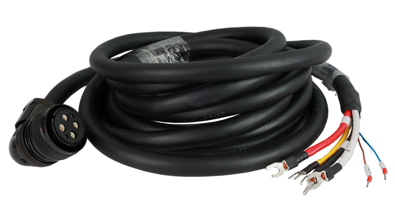 Power and brake cable -282 for ELVM130 Leadshine brushless DC motors