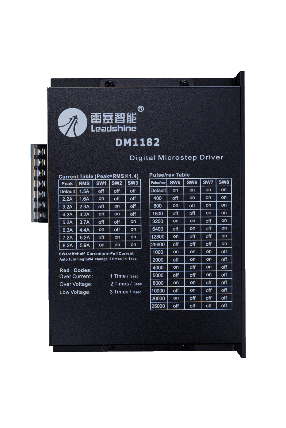 [DM1182] Driver pas à pas numérique Leadshine 8.2A - 80-150 VAC