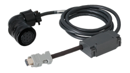 CABLE-7BMAxM0-HZ Brushless AC absolute encoder cable with battery