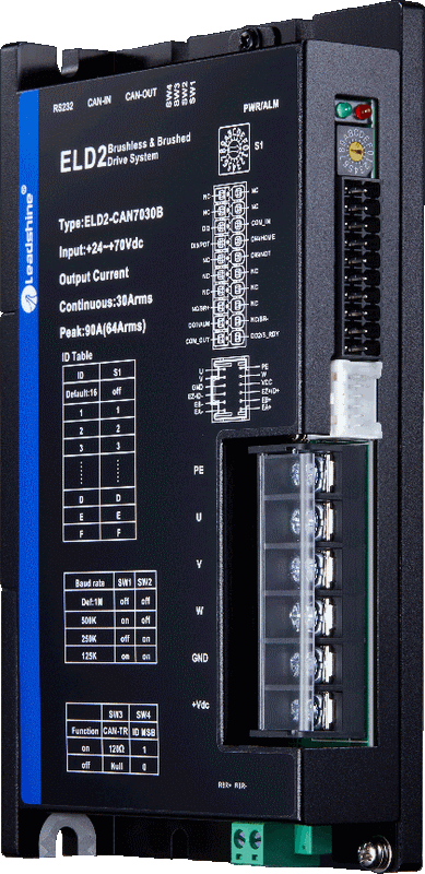 [ELD2-CAN7030B] ELD2-CAN7030B Variateur Brushless DC 24-70V 30A